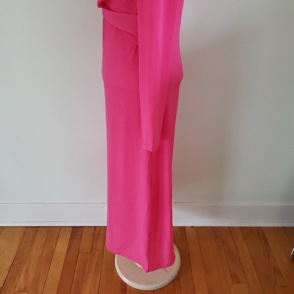 Boohoo jumpsuit Hot Pink Wide Leg - Picture 6 of 14